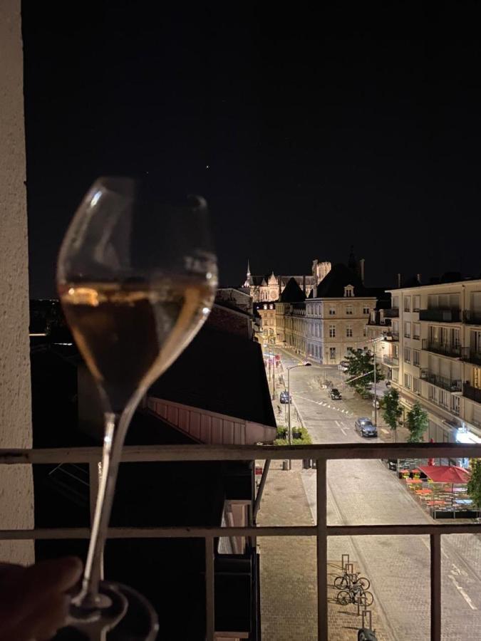 Chic B&B + Balcony - Hyper Center Reims Exterior foto